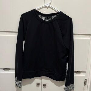Jet John Eshaya black long sleeve top